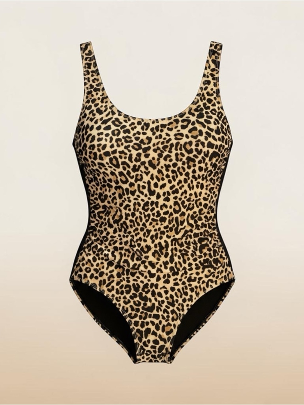 #138, DKNY Leopard Print One-Piece Swimsuit, size 10